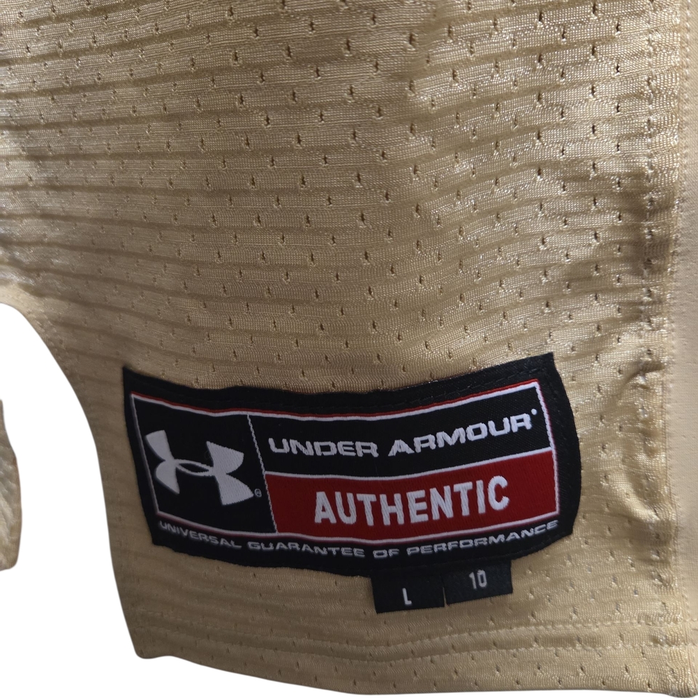 Under Armour Men's Gold Football Jersey - Picture 5 of 7
